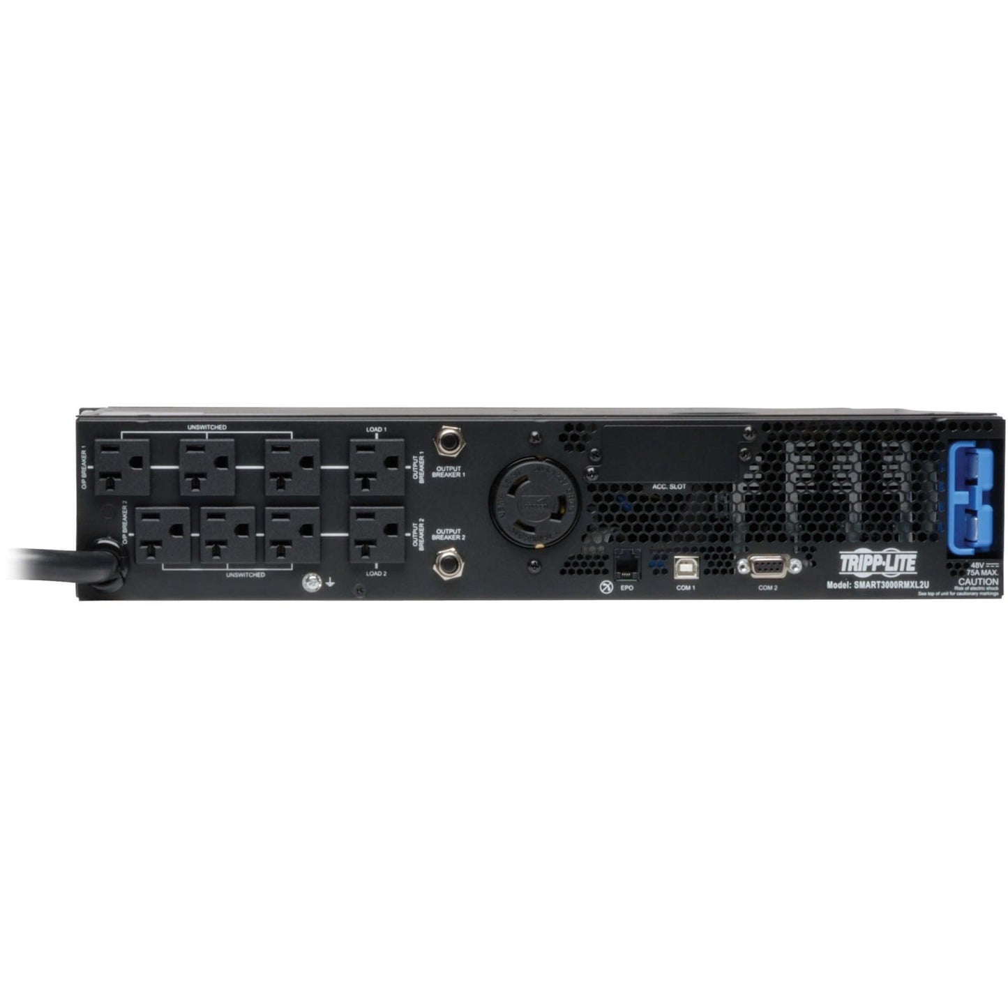 Tripp Lite UPS Smart 3000VA 2880W Rackmount AVR 120V Pure Sine Wave USB DB9 2U TAA GSA