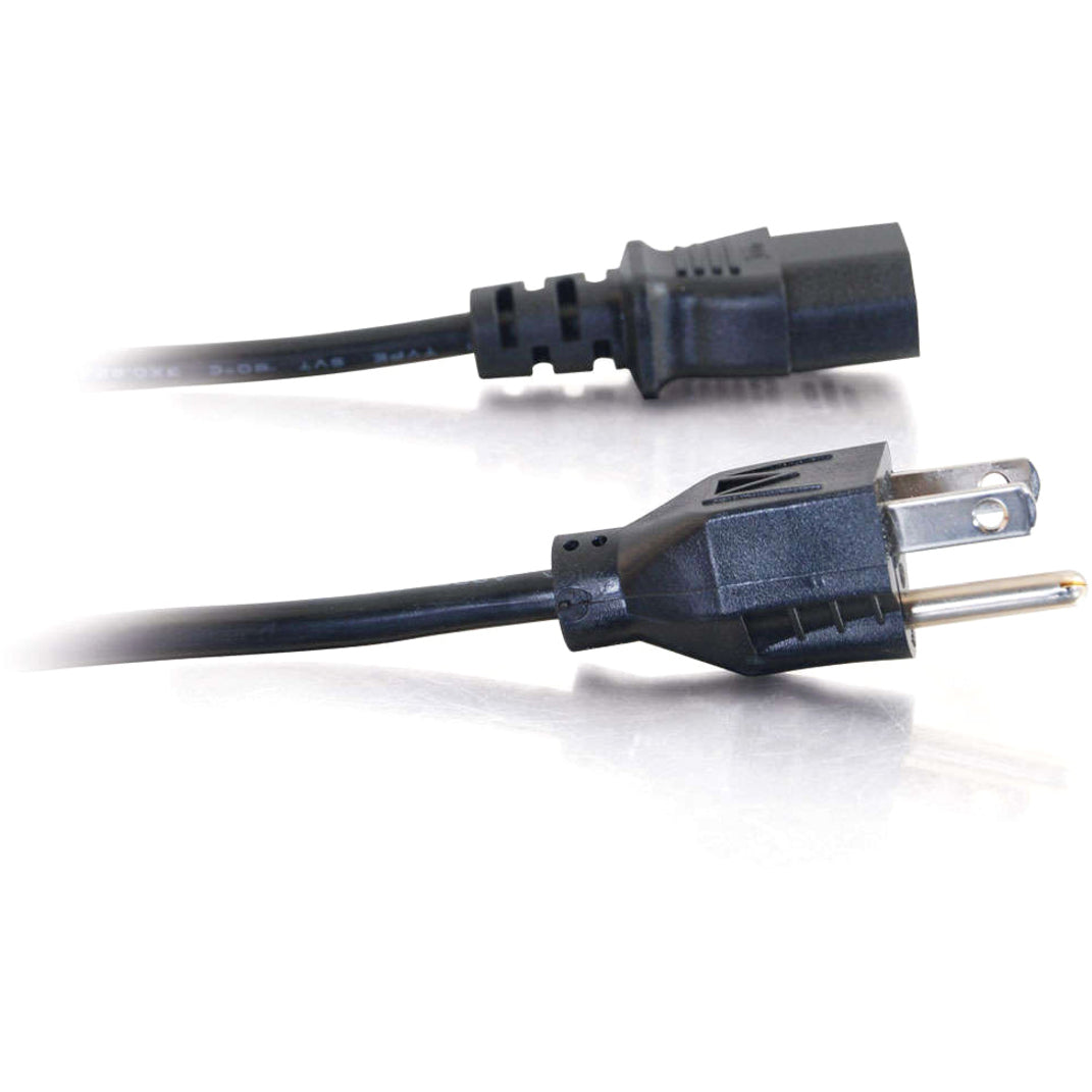 C2G 6ft 14 AWG Premium Universal Power Cord (NEMA 5-15P to IEC320C13) TAA