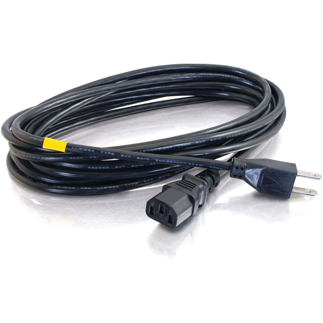 C2G 6ft 14 AWG Premium Universal Power Cord (NEMA 5-15P to IEC320C13) TAA