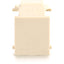 C2G Snap-In Blank Keystone Insert Module - Ivory