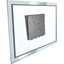 Atdec TH ultra slim fixed angle wall mount - Loads up to 110lb - VESA up to 200x200