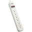 Tripp Lite Protect It! 6-Outlet Surge Protector 6 ft. (1.83 m) Cord 790 Joules Diagnostic LED TAA