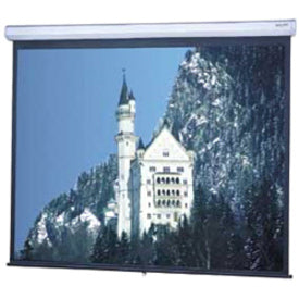 Da-Lite Model C Series Projection Screen - Wall or Ceiling Mounted Manual Screen for Large Rooms - 94" Screen