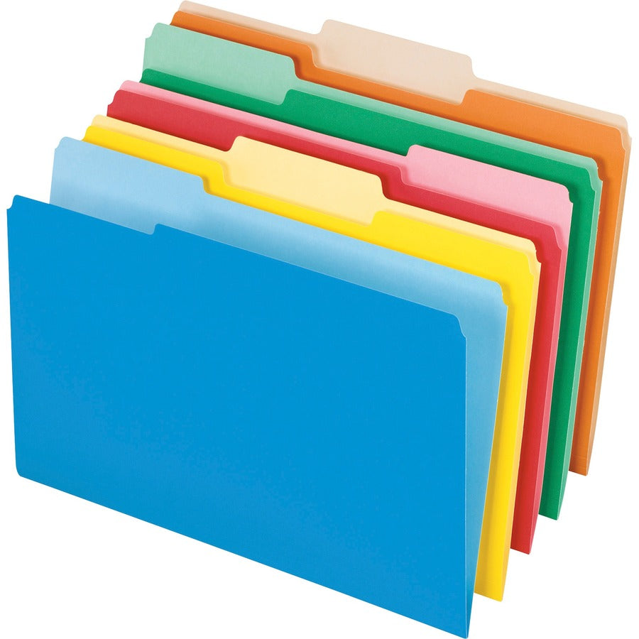 Pendaflex 1/3 Tab Cut Legal Recycled Top Tab File Folder