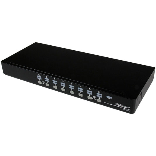 1U 16 PORT USB VGA KVM SWITCH  