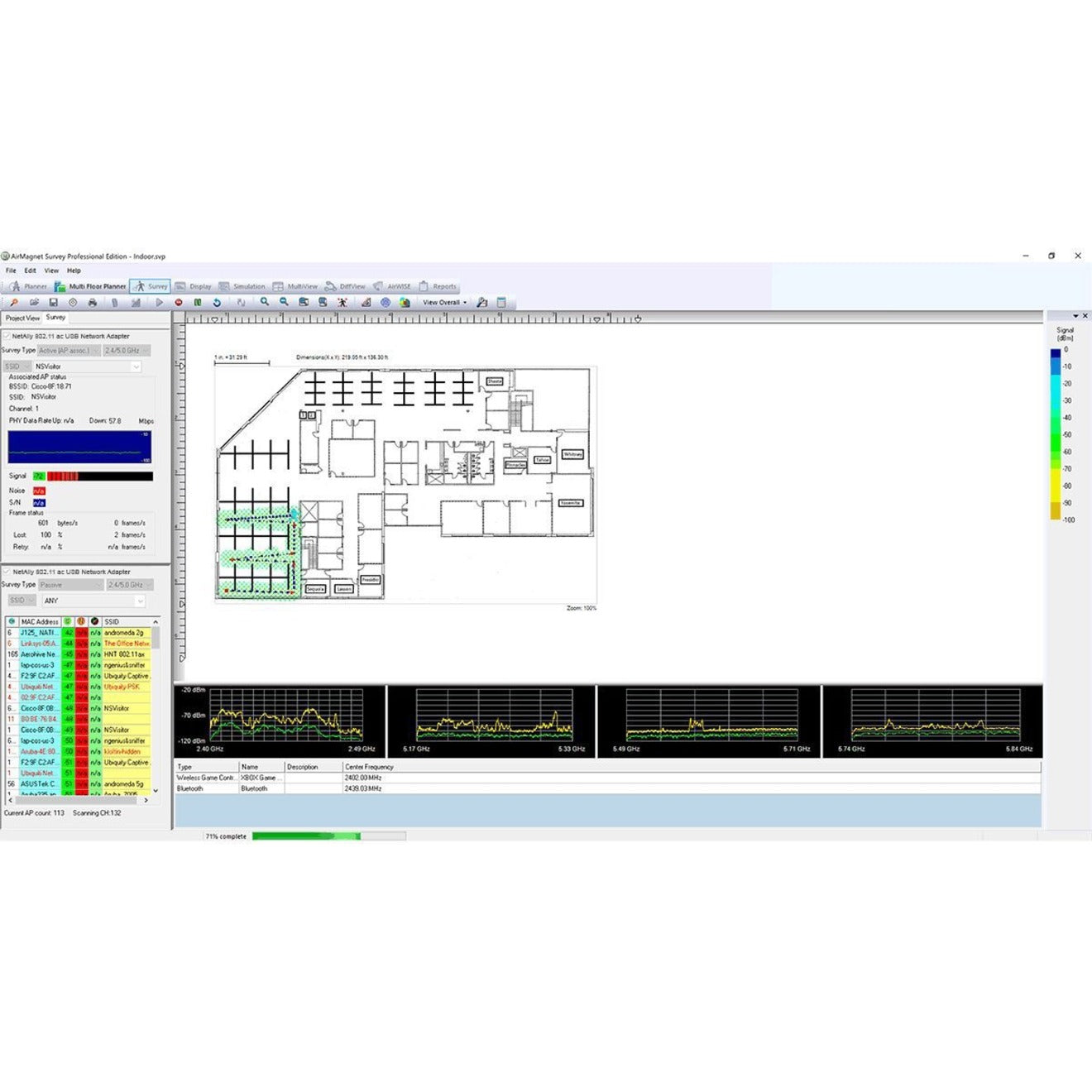 NetAlly AirMagnet Survey Express - License - 1 User