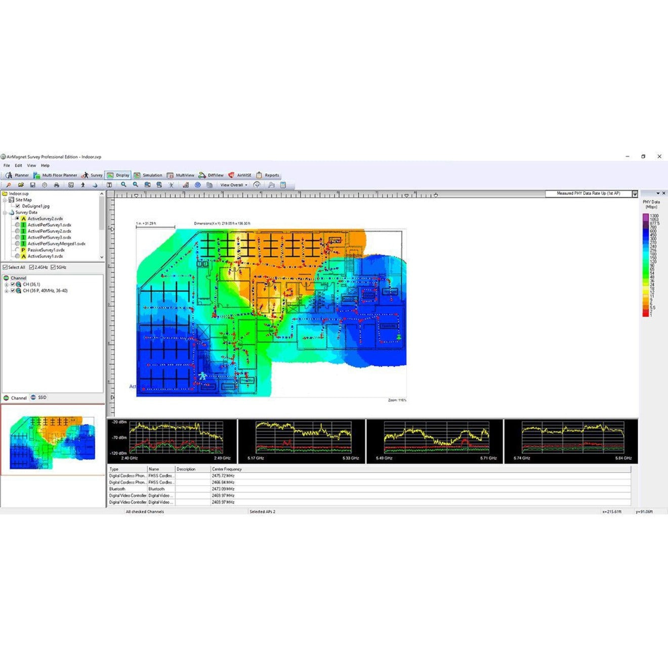 NetAlly AirMagnet Survey Express - License - 1 User