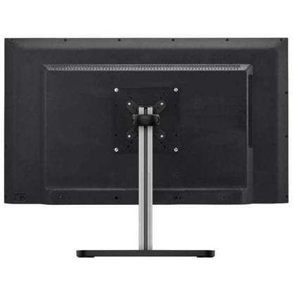 Atdec dual/single monitor desk mount - Freestanding base - Loads up to 26.5lb flat or 20lb curved - VESA 75x75 100x100