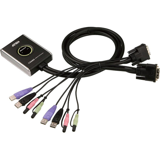 2PORT DVI-D CABLE KVM          