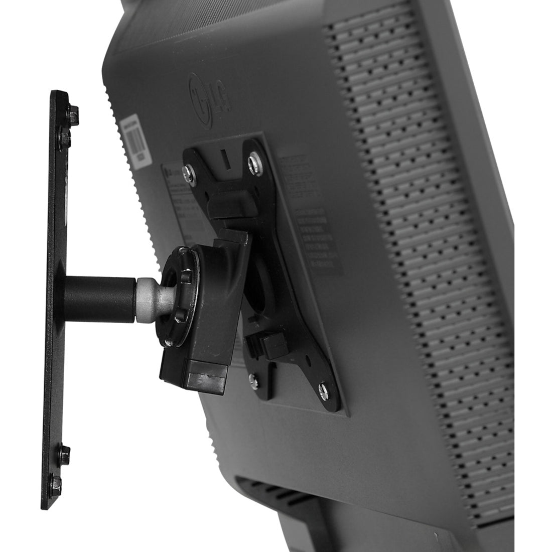 Atdec tilt/pan wall mount - Loads up to 17.6lb - VESA 75x75 100x100