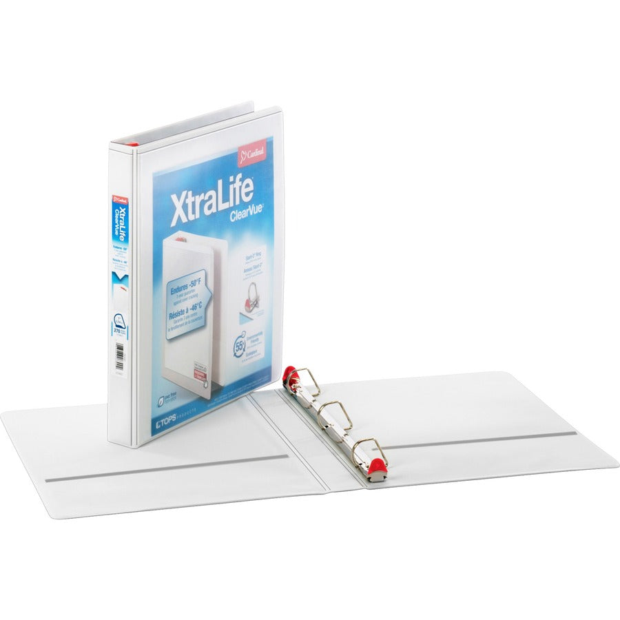 Cardinal Xtralife ClearVue Locking Slant-D Binders