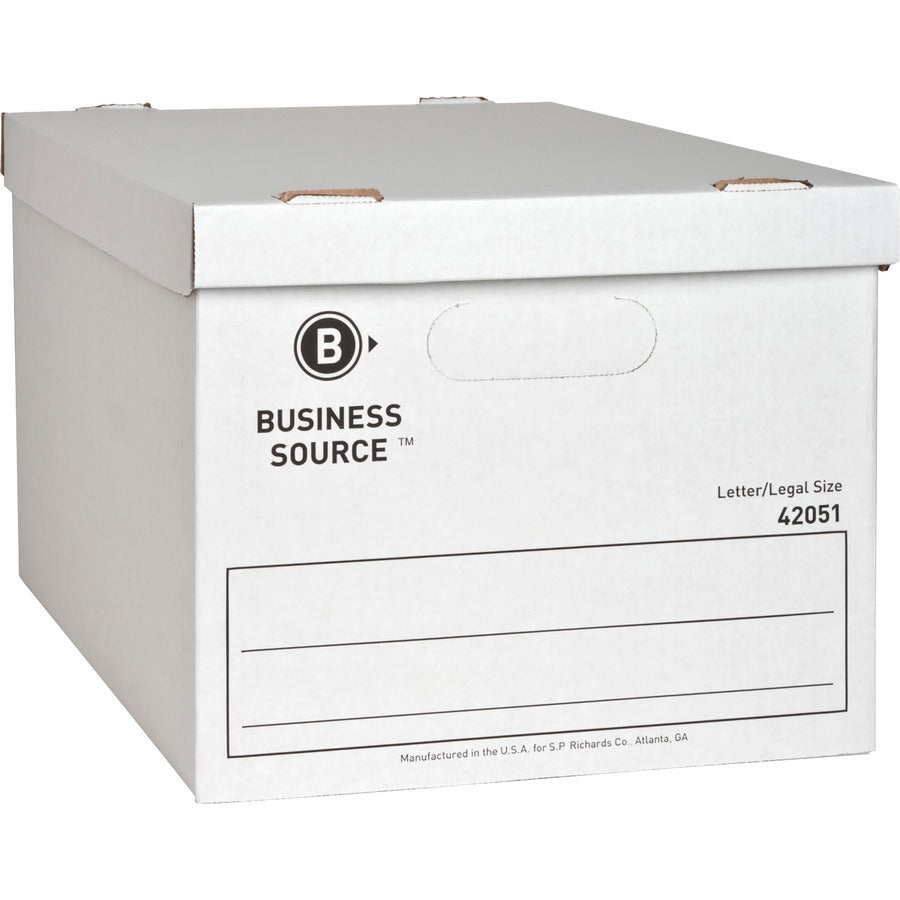 Business Source Economy Storage Box with Lid