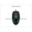 3BTN OPTICAL WHEEL MOUSE USB   