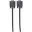 Manhattan SVGA HD15 Male to HD15 Male Monitor Cable 6' Black