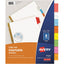 Avery® Big Tab(TM) Insertable Dividers 8-Tab Set Multicolor (11123)