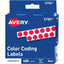 Avery® Color-Coding Permanent Labels 1/4