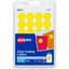 Avery® Removable Color-Coding Labels Removable Adhesive Yellow 3/4
