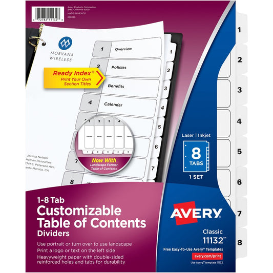 Avery&reg; Ready Index Classic Tab Binder Dividers