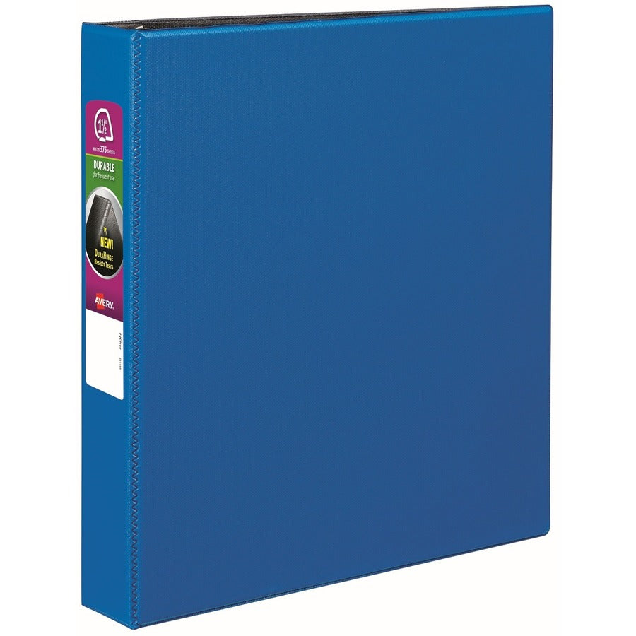 Avery&reg; Durable 3 Ring Binder 1.5" Slant Rings 1 Blue Binder (27351)