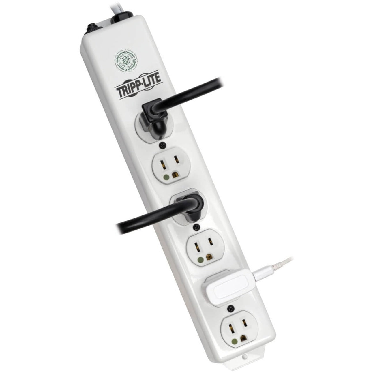 Tripp Lite Safe-IT UL 1363 Medical-Grade Power Strip 6x Hospital-Grade Outlets Antimicrobial 15 ft. (4.57 m) Cord