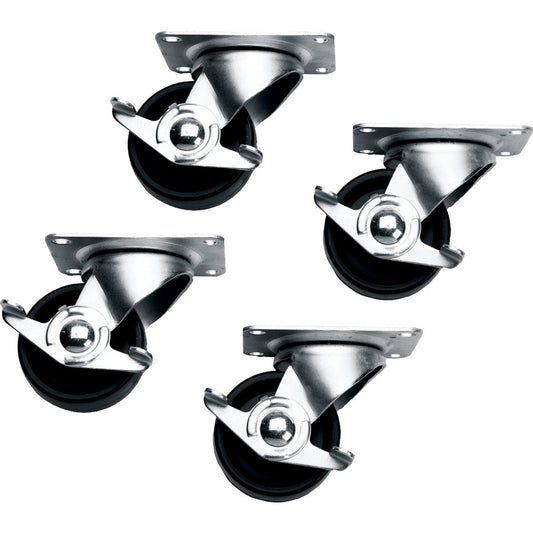 Middle Atlantic Set of 4 Non-Locking Commercial Grade Casters
