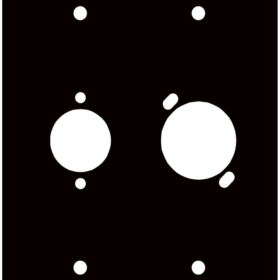 Middle Atlantic UCP Module with Two Mixed Gender XLR Punchouts