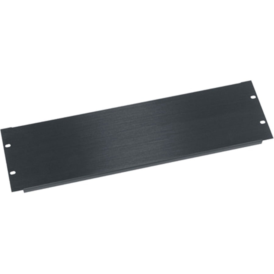 Middle Atlantic 3RU Blank Rack Panel - Anodized Aluminum & Flanged