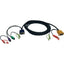 Tripp Lite VGA/PS2/Audio Combo Cable Kit for KVM Switch B006-VUA4-K-R 10 ft. (3.05 m)