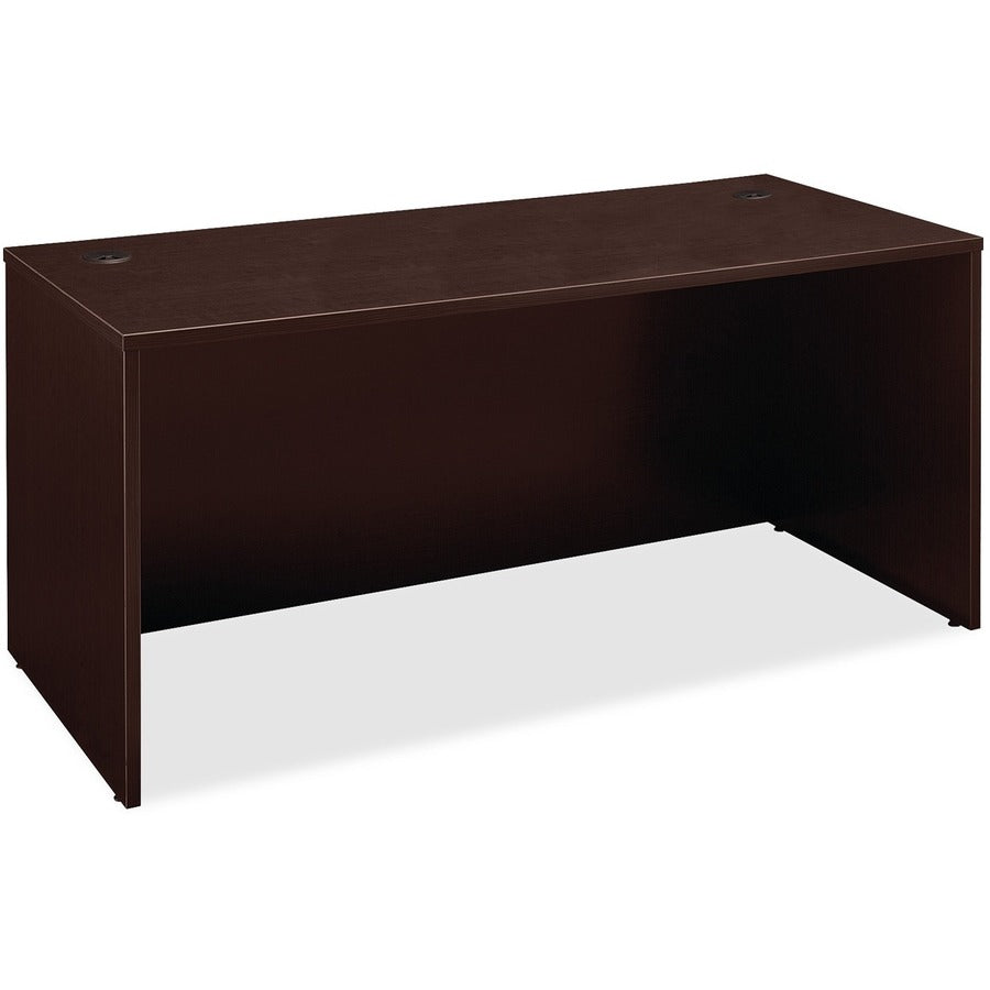 Bush Business Furniture Series C 66W Desk Shell in Mocha Cherry