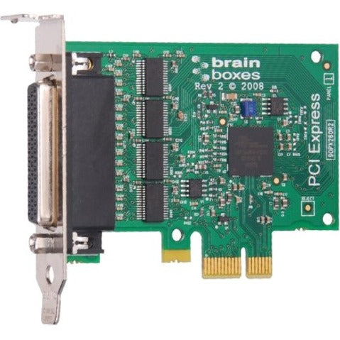 LP PCIE 4XRS232 1MBAUD         