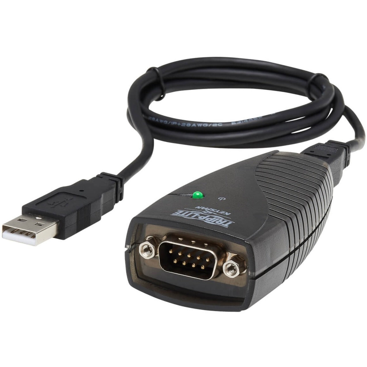 Tripp Lite Keyspan USB to Serial Adapter USB-A Male to DB9 RS232 Male 3 ft. (0.91 m) TAA