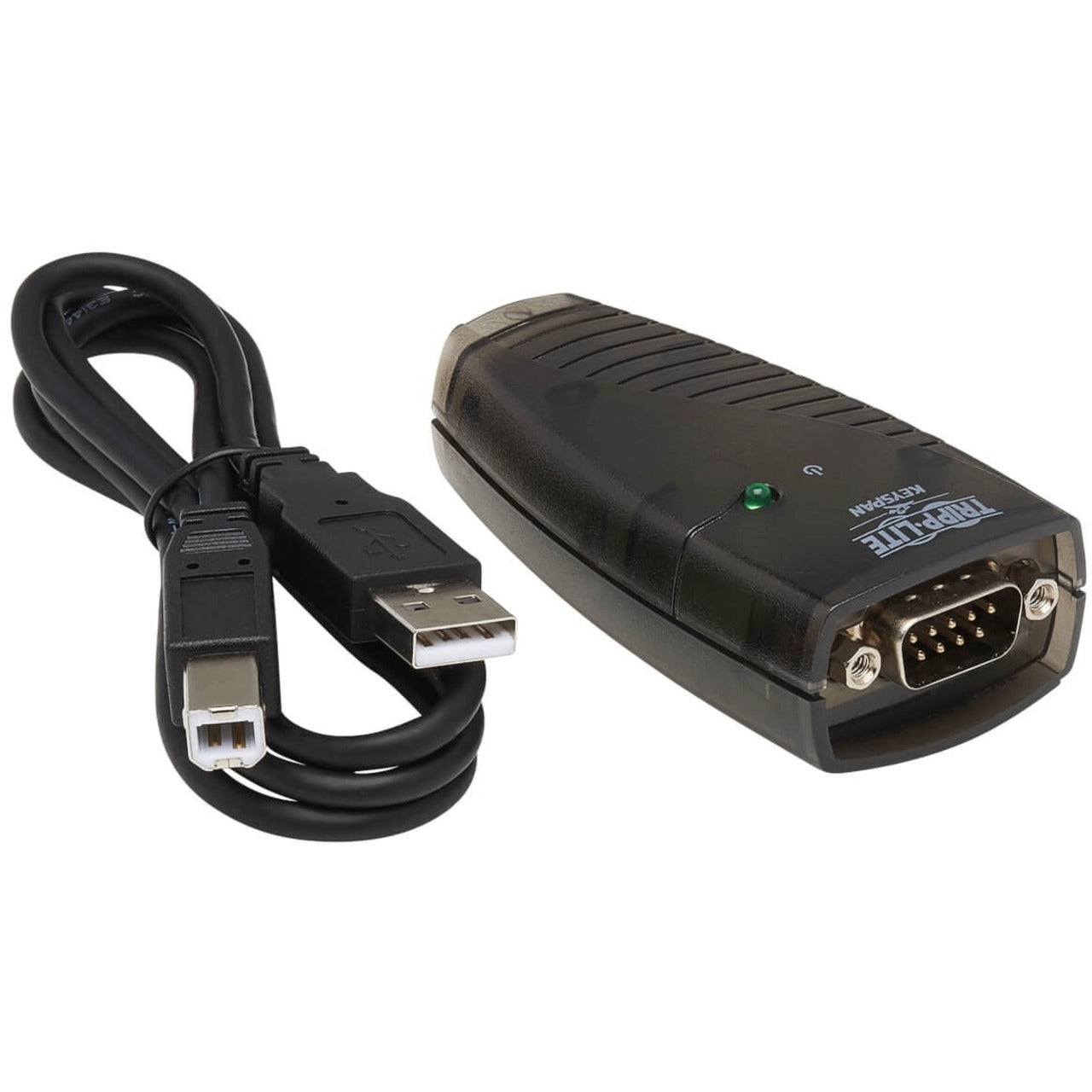 Tripp Lite Keyspan USB to Serial Adapter USB-A Male to DB9 RS232 Male 3 ft. (0.91 m) TAA