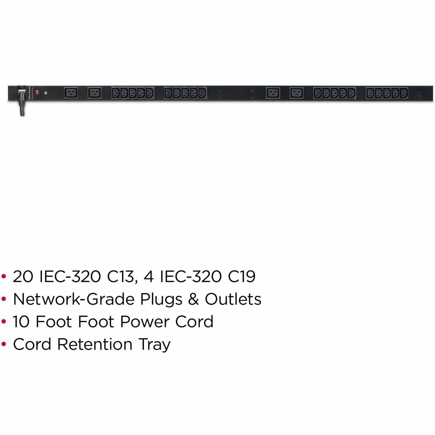 CyberPower PDU20BV32F 100 - 125 VAC 20A Basic PDU