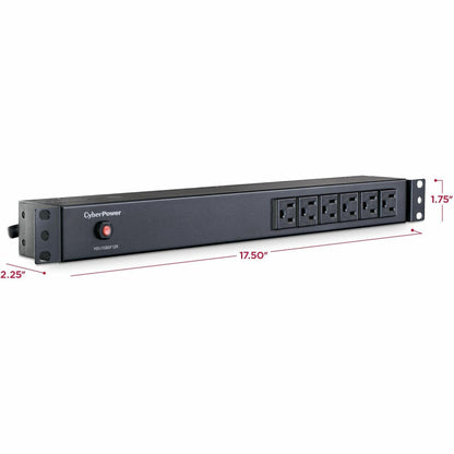 CyberPower PDU15B6F12R 100 - 125 VAC 15A Basic PDU