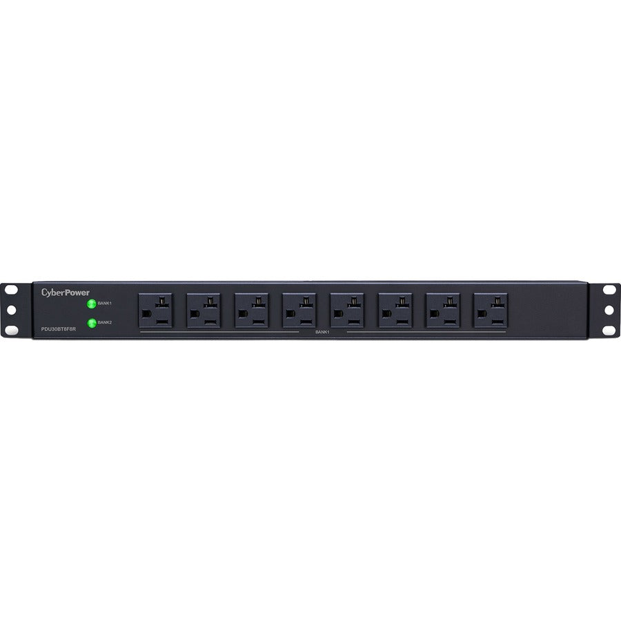 CyberPower PDU30BT8F8R Single Phase 100 - 125 VAC 30A Basic PDU