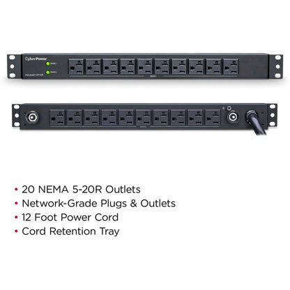 CyberPower PDU30BT10F10R 100 - 125 VAC 30A Basic PDU