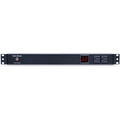 CyberPower PDU15M2F8R Single Phase 100 - 125 VAC 15A Metered PDU