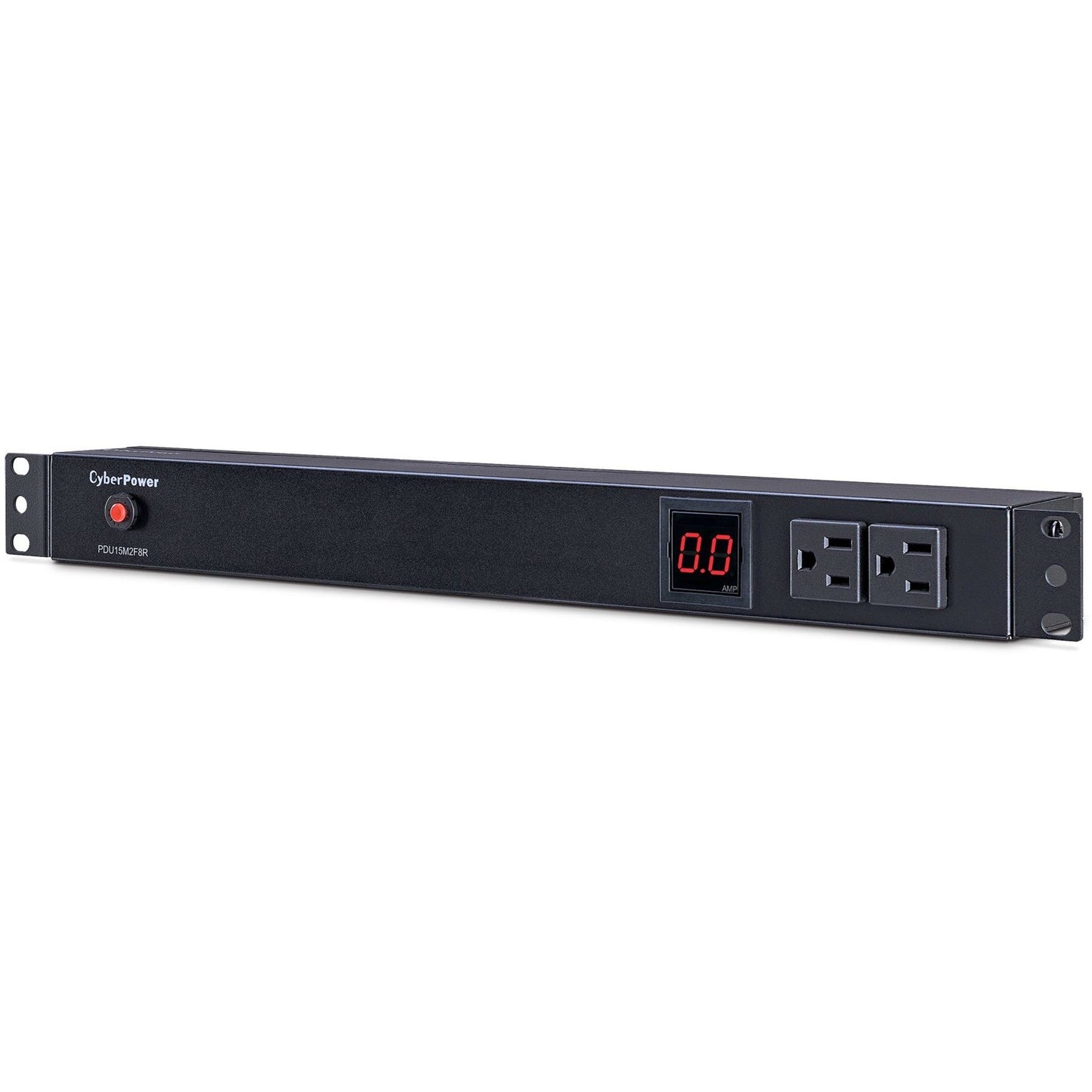 CyberPower PDU15M2F8R Single Phase 100 - 125 VAC 15A Metered PDU