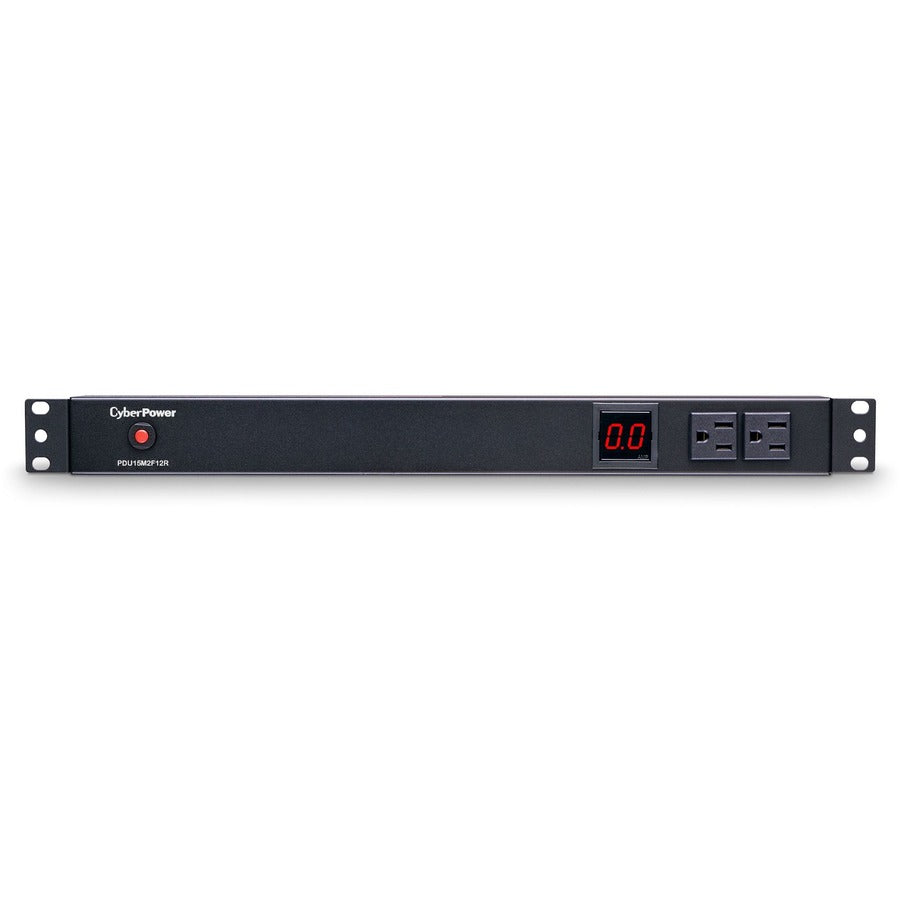 CyberPower PDU15M2F12R 100 - 125 VAC 15A Metered PDU