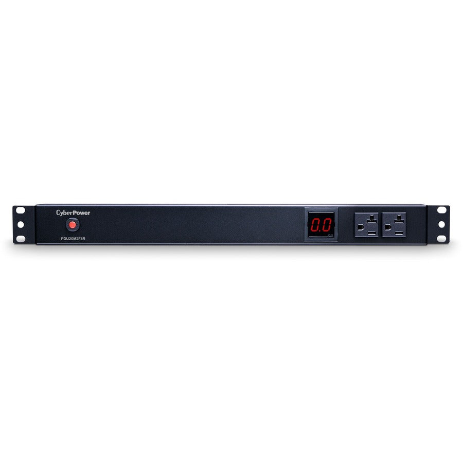 CyberPower PDU20M2F8R 100 - 125 VAC 20A Metered PDU