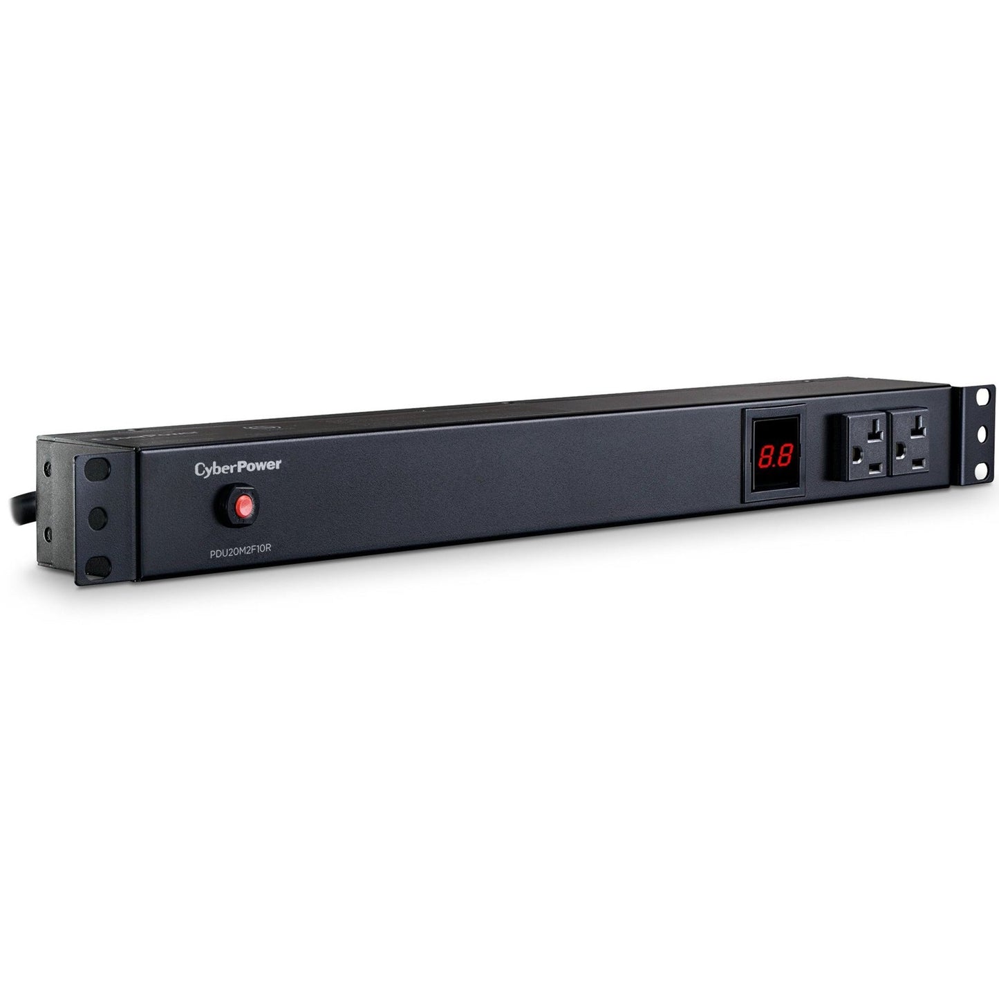 CyberPower PDU20M2F10R Single Phase 100 - 125 VAC 20A Metered PDU