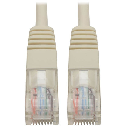 Tripp Lite Cat5e 350 MHz Molded (UTP) Ethernet Cable (RJ45 M/M) PoE White 5 ft. (1.52 m)