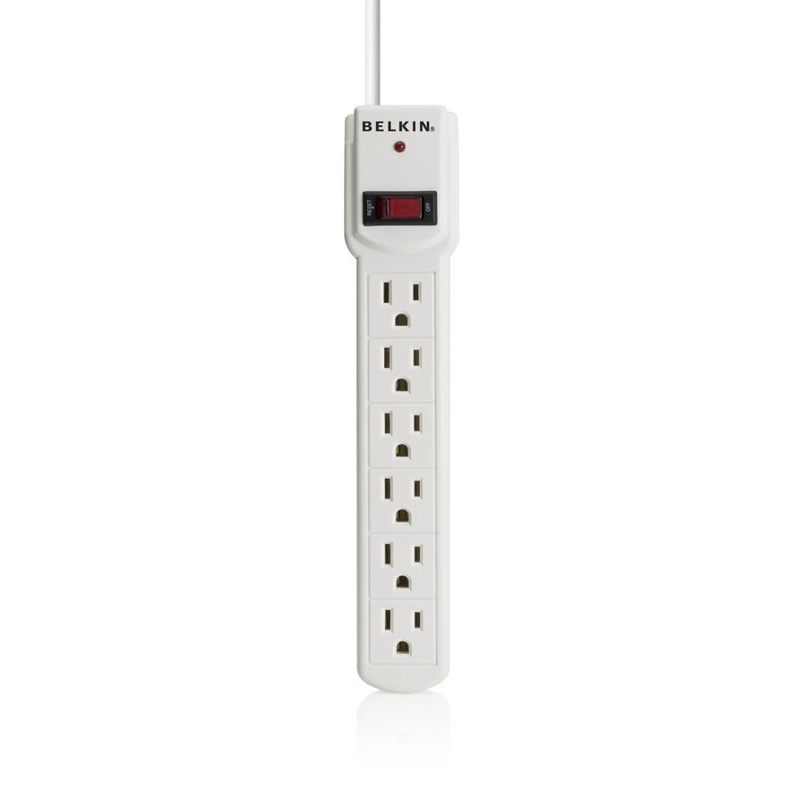 6OUT SURGE PROTECTOR 3FT CORD  