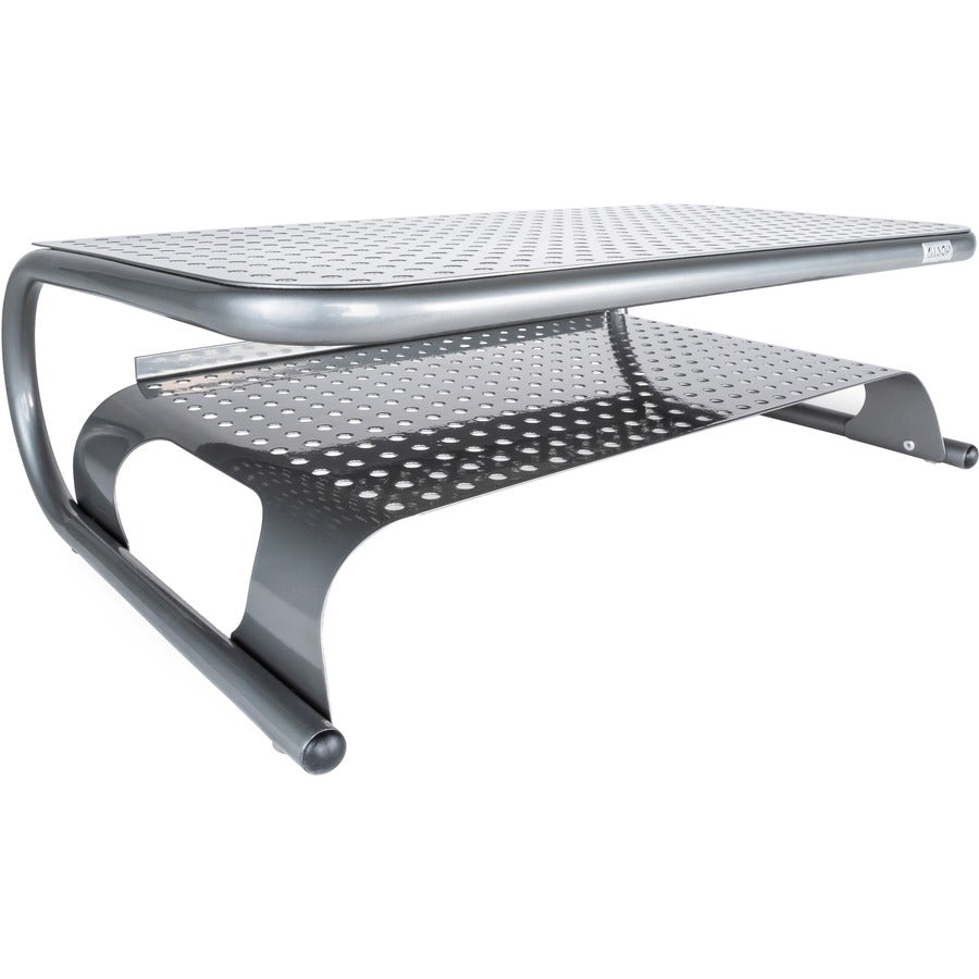 Allsop Metal Art Printer Stand 18 x 9.75 Wide Platform - Pewter (27873)