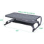 Allsop Metal Art Printer Stand 18 x 9.75 Wide Platform - Pewter (27873)