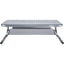 Allsop Metal Art Printer Stand 18 x 9.75 Wide Platform - Pewter (27873)