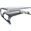 Allsop Metal Art Printer Stand 18 x 9.75 Wide Platform - Pewter (27873)
