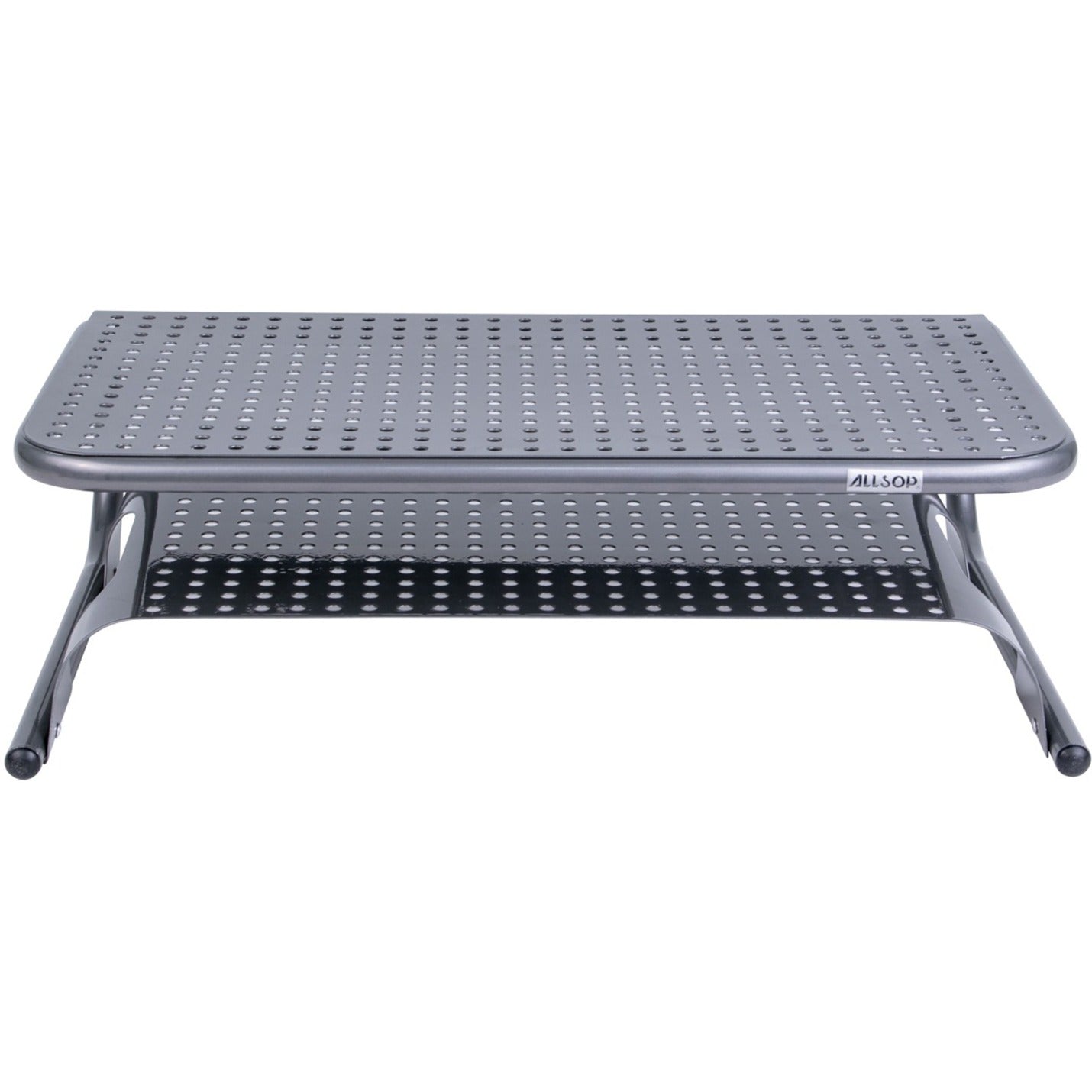 Allsop Metal Art Printer Stand 18 x 9.75 Wide Platform - Pewter (27873)