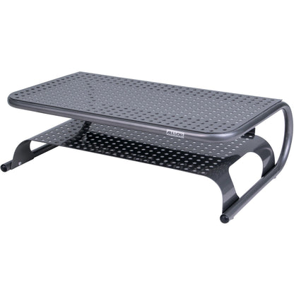 Allsop Metal Art Printer Stand 18 x 9.75 Wide Platform - Pewter (27873)