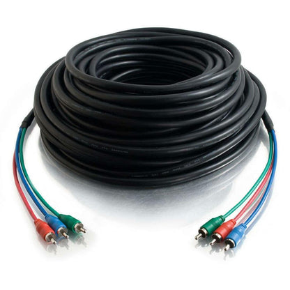 C2G 25ft CMG-Rated Component Video Cable With Low Profile Connectors